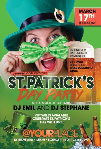 Paddys Day Party paddys day party Seasonal flyers
