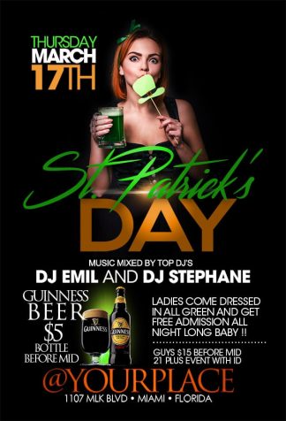 Sexy Paddys Day sexy paddys day Seasonal flyers