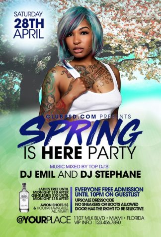 Spring Is Here spring is here Seasonal flyers