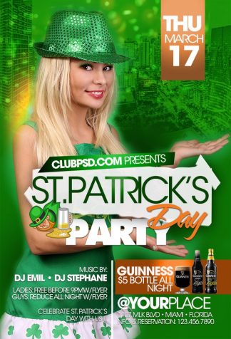 St Patricks Party st patricks party Seasonal flyers
