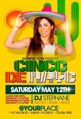 Retro Cinco De Mayo retro cinco de mayo Community flyers