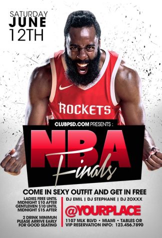 Nba Finals Party nba finals party Event flyers