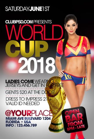 Sexy World Cup Party sexy world cup party Event flyers