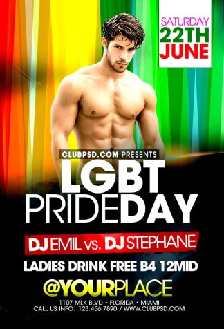 Pride Day pride day Event flyers