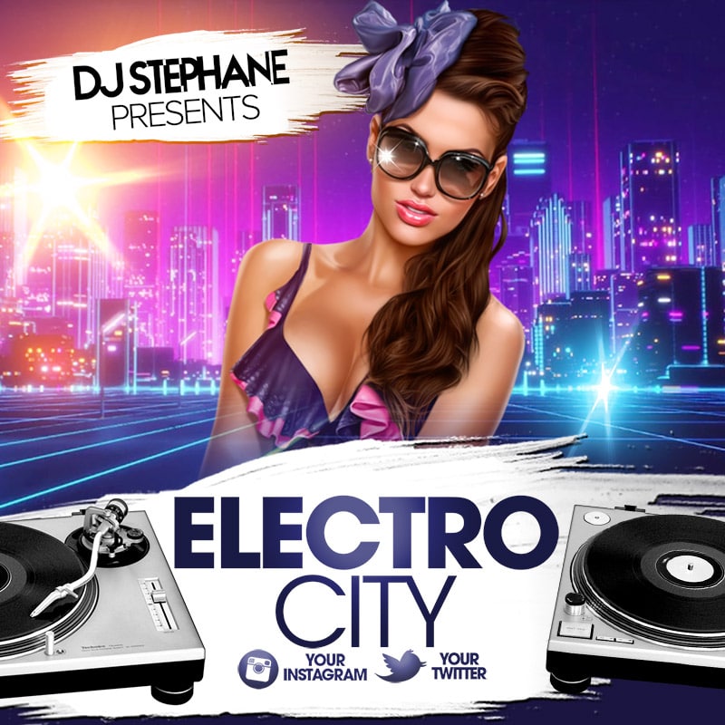 Electro City electro city Mixtape & CD Covers
