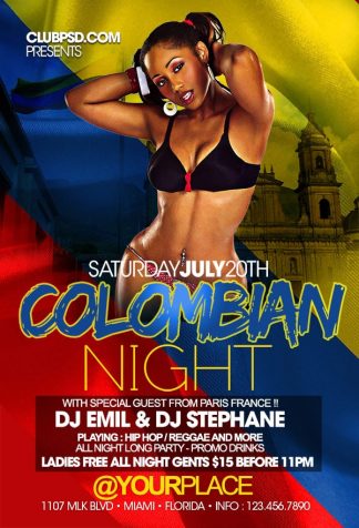 Sexy Colombian Night sexy colombian night Community flyers