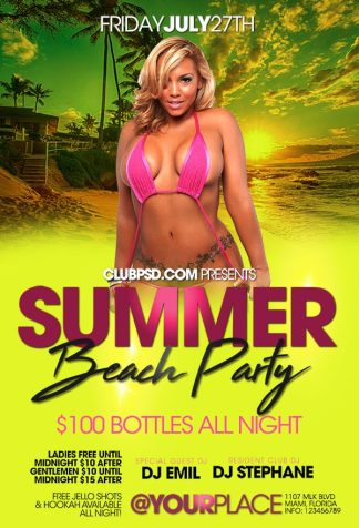 Summer Weekend summer weekend Seasonal flyers