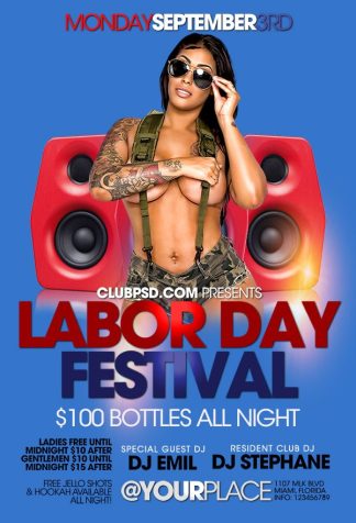 Labor Day Festival labor day festival Seasonal flyers