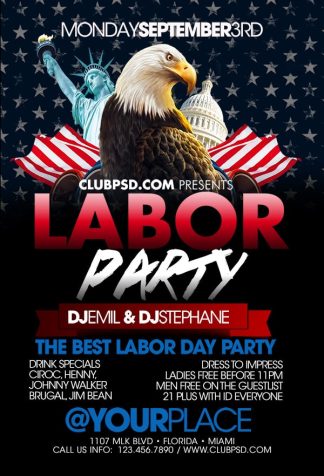 Labor Day Week labor day week Seasonal flyers