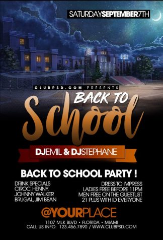 School City Party school city party Seasonal flyers