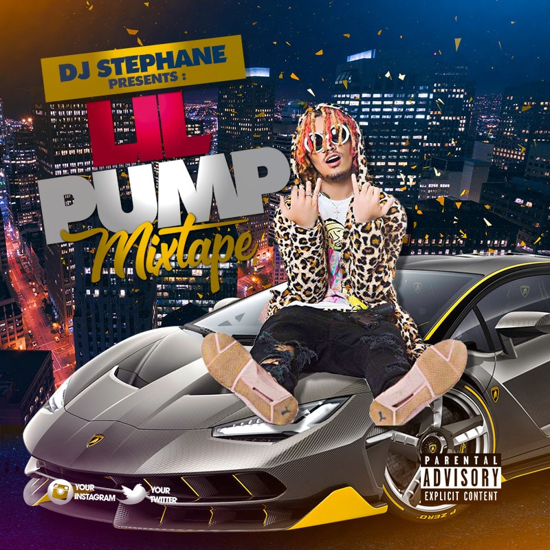 Lil Pump lil pump Mixtape & CD Covers