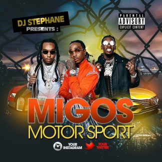 Migos Motor Sport migos motor sport Mixtape & CD Covers