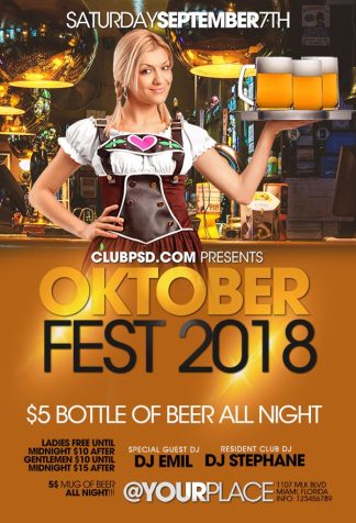 Oktoberfest Party oktoberfest party Seasonal flyers