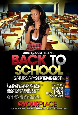 Welcome Back To School welcome back to school Seasonal flyers