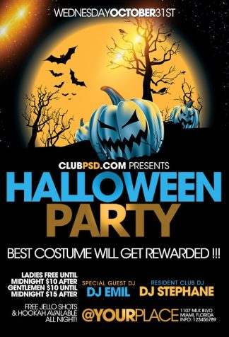 Black Halloween black halloween Seasonal flyers