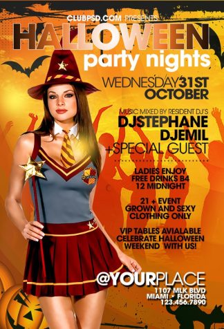 Halloween Bloody Night halloween bloody night Seasonal flyers