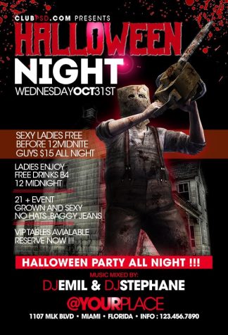 Halloween Scarry Night halloween scarry night Seasonal flyers