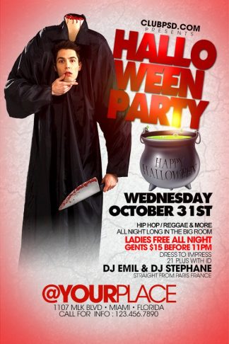 Scarry Party scarry party Seasonal flyers