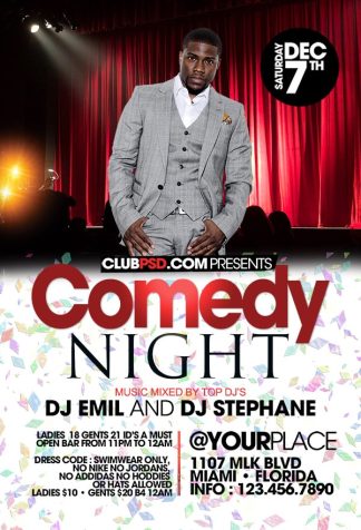 Comedy Night Show comedy night show Event flyers