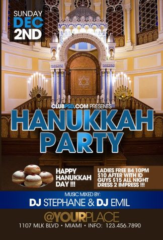 Hanukkah Nights hanukkah nights Community flyers