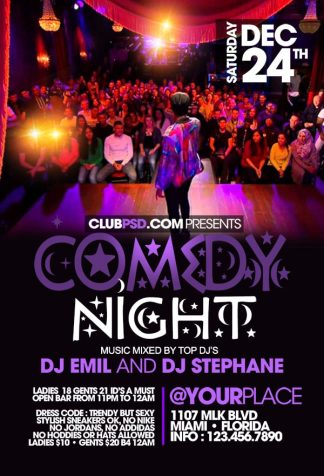 Stand Up Comedy stand up comedy Event flyers