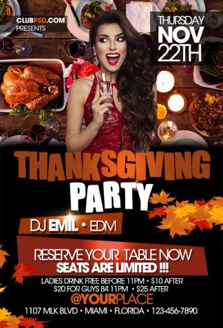 Thanksgiving Autumn Party