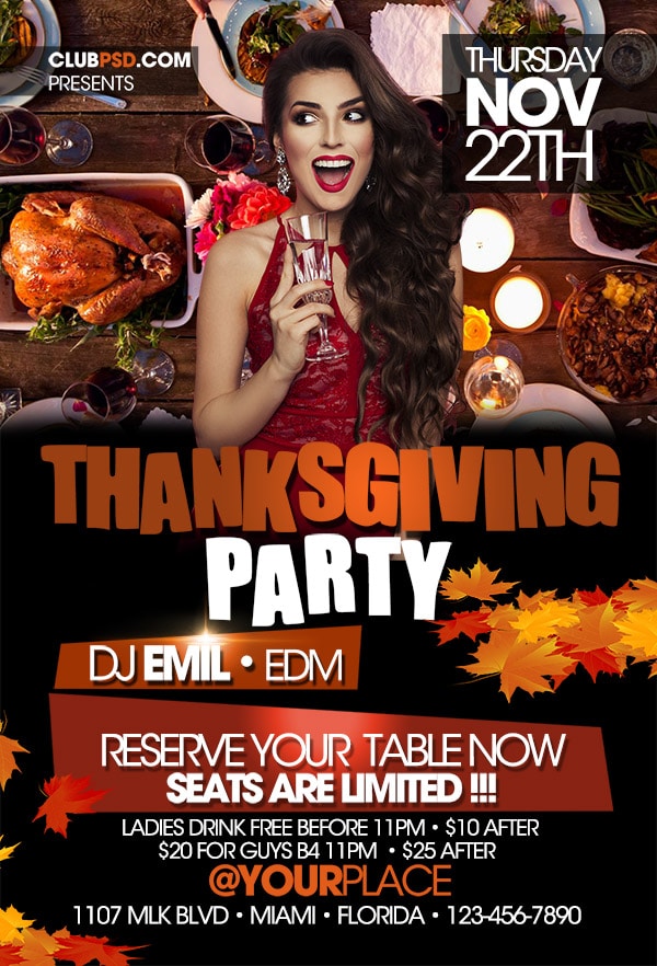 Thanksgiving Autumn Party