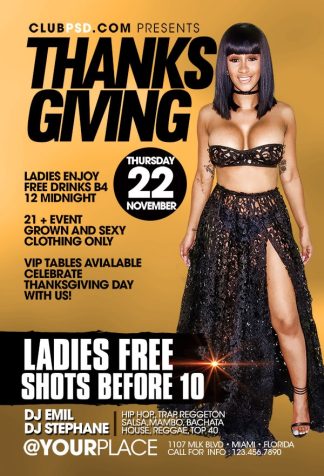 Thanksgiving Sexy Day thanksgiving sexy day Seasonal flyers