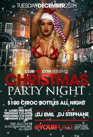 Xmas Night Party xmas night party Community flyers