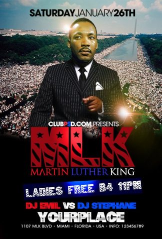 Mlk Party Night mlk party night Community flyers