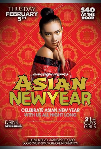 New Year Chinese new year chinese Community flyers