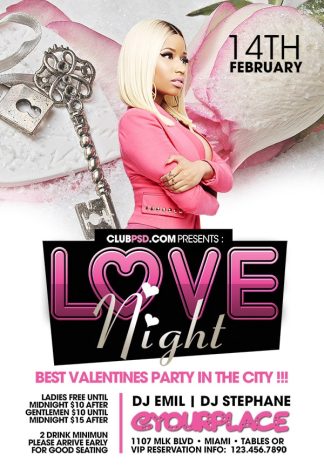 Love Night love night Seasonal flyers