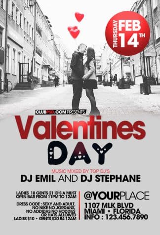 Valentine valentine Seasonal flyers