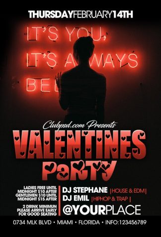 Valentine Love valentine love Seasonal flyers