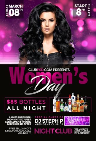 Womens Day womens day Event flyers