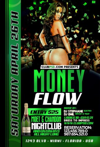 Money Flow money flow Event flyers