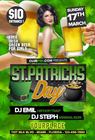 St Patrick Weekend st patrick weekend Seasonal flyers