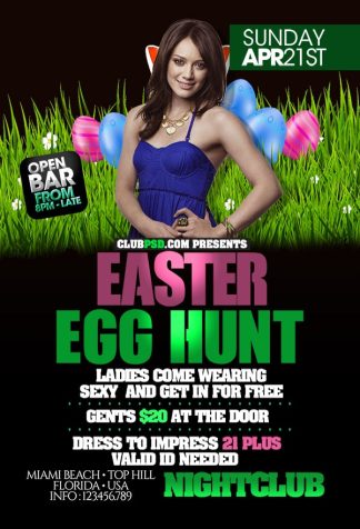 Easter Weekend Party easter weekend party Seasonal flyers