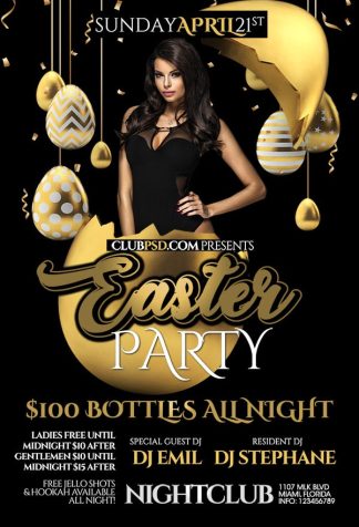 Elegant Easter elegant easter Seasonal flyers