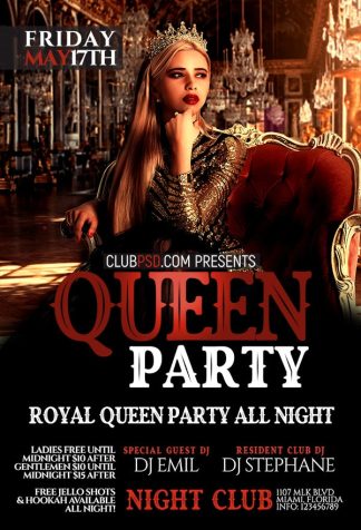 Sexy Queen Party sexy queen party Seasonal flyers