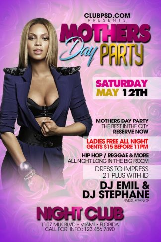 Mothers Day Night mothers day night Seasonal flyers