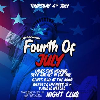 Independence Party Night independence party night Seasonal flyers