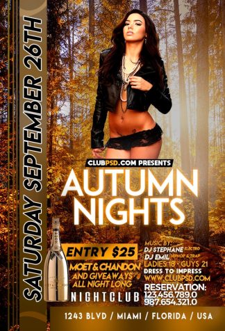 Autumn Week autumn week Seasonal flyers