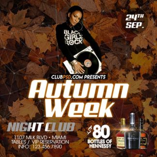 Autumn Weekend autumn weekend Seasonal flyers