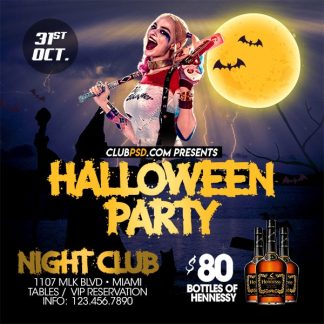 Halloween Night Club halloween night club Seasonal flyers