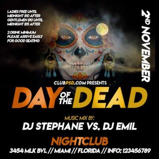 Muertos Party muertos party Seasonal flyers