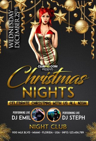 Christmas Eve christmas eve Seasonal flyers