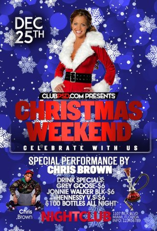 Christmas Weekend christmas weekend Seasonal flyers