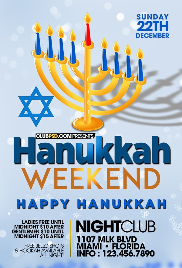 Hanukkah Day hanukkah day Community flyers