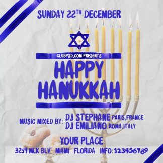 Happy Hanukkah happy hanukkah Community flyers